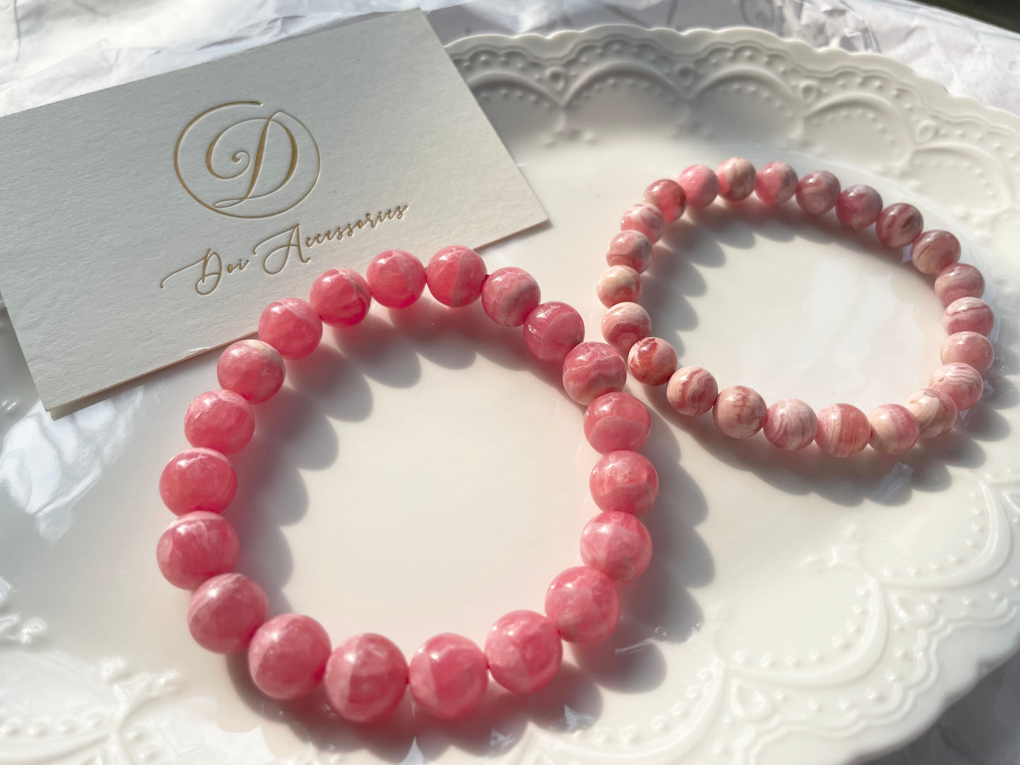 Rhodochrosite Bracelets