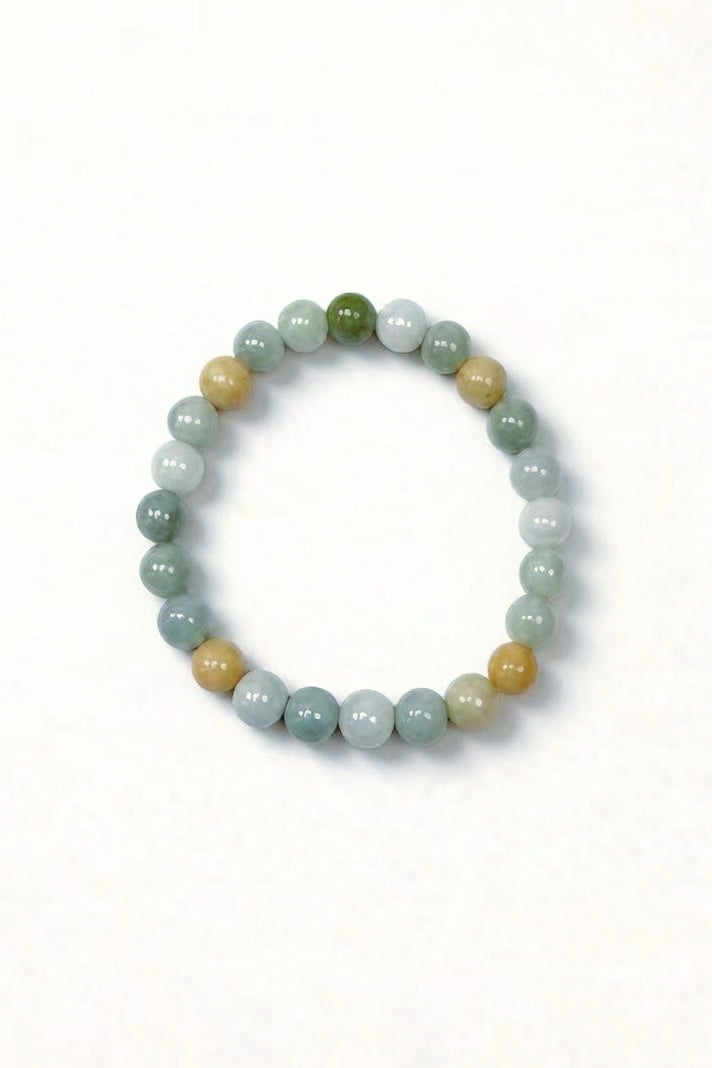 Jadeite Bracelet – Natural Green Jade (8mm)
