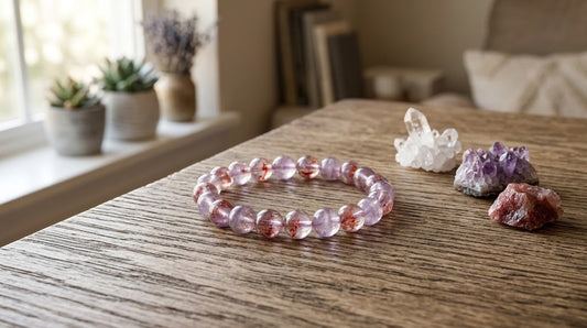 Purple Hematoid Quartz Meaning and Benefits: The Crystal of Clarity and Calm