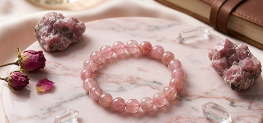 Ice Rhodonite Meaning and Benefits: The Crystal of Gentle Love