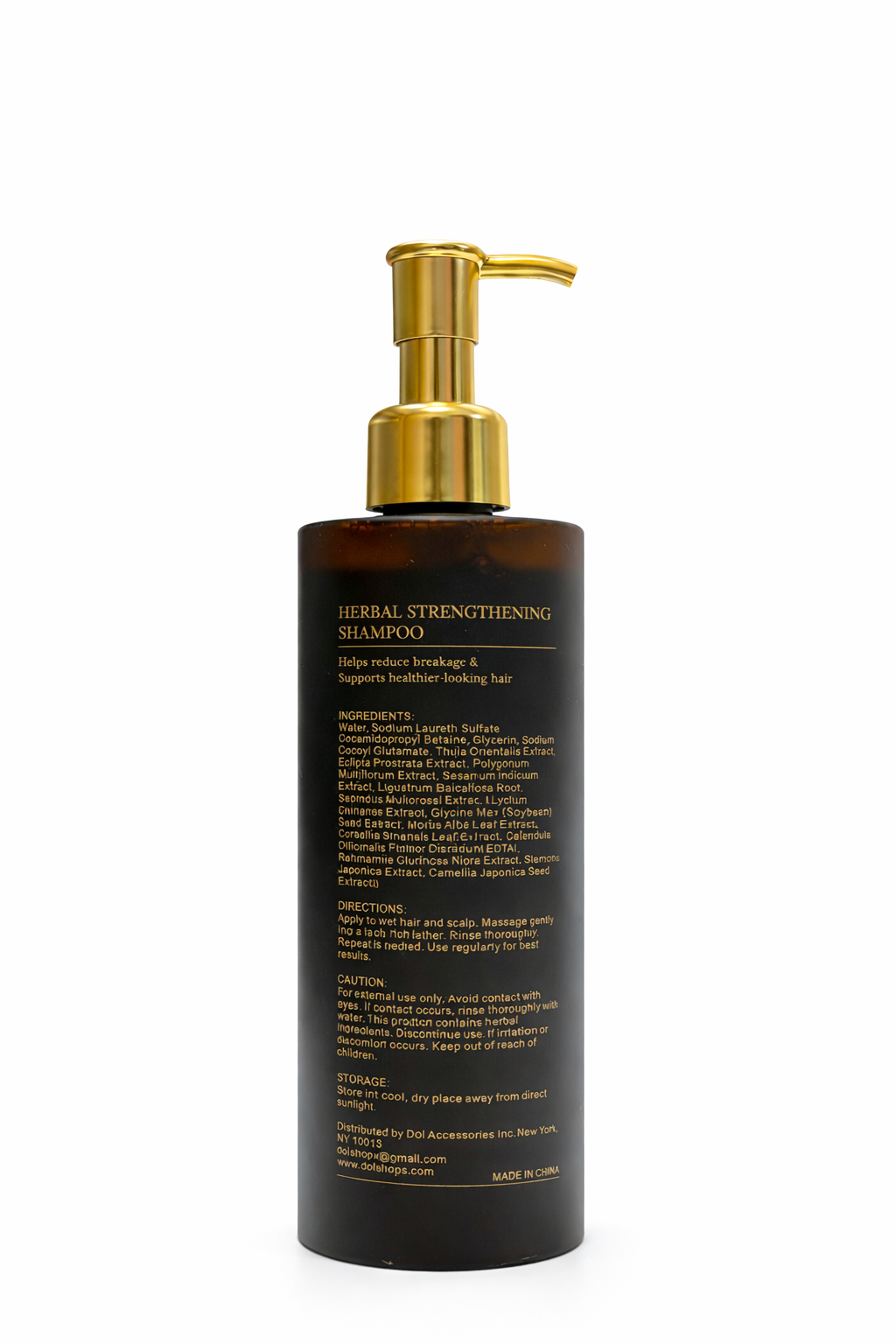 Herbal Anti Hair Loss Shampoo for Thinning Hair & Oily Scalp - 300ml