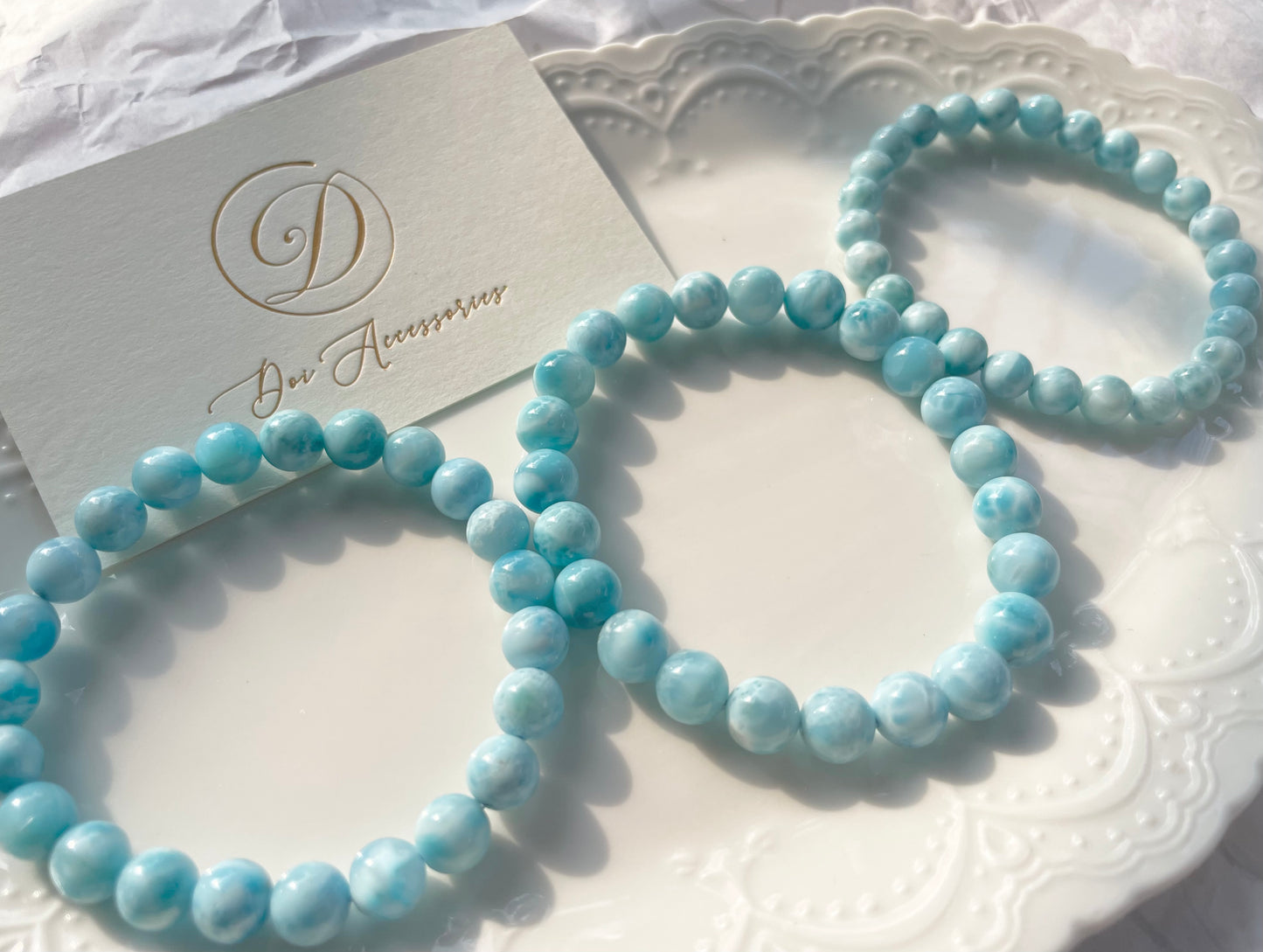 Larimar Bracelets