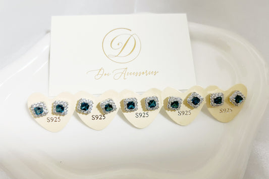 London Blue Topaz Ear Stud