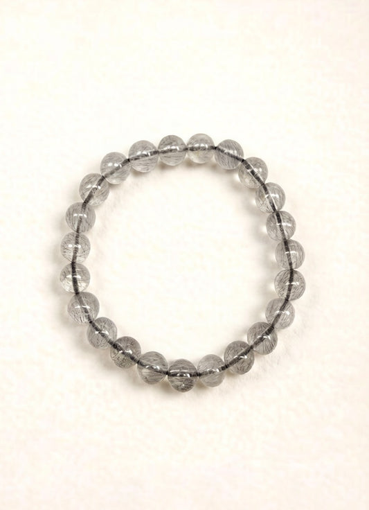 Fireworks Super Seven Bracelet – Natural Crystal (8mm)