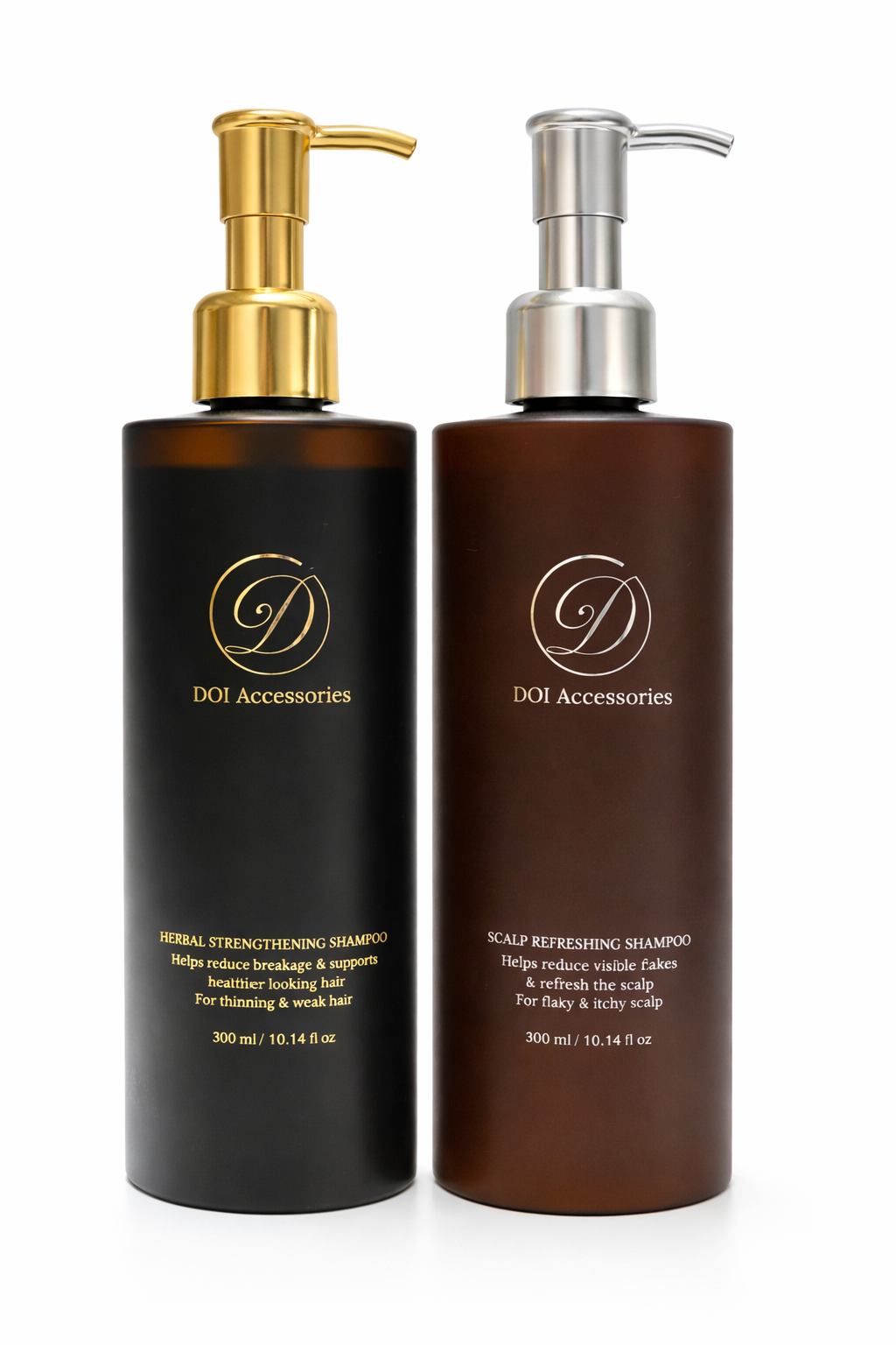 DOI Herbal Scalp Care Set — 2-Step Routine for Oily Scalp & Thinning Hair
